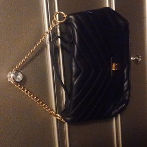 A new day black purse